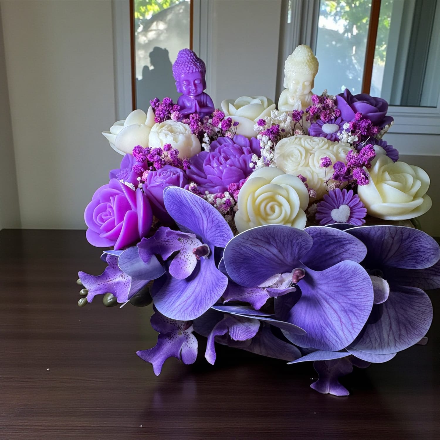 Bouquet violet parfum Fruit du dragon