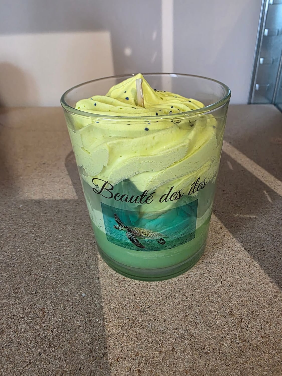 Bougie chantilly beauté des îles 